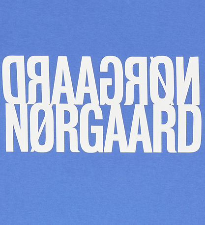 Mads N?rgaard T-shirt - Tuvina - Amparo Blue