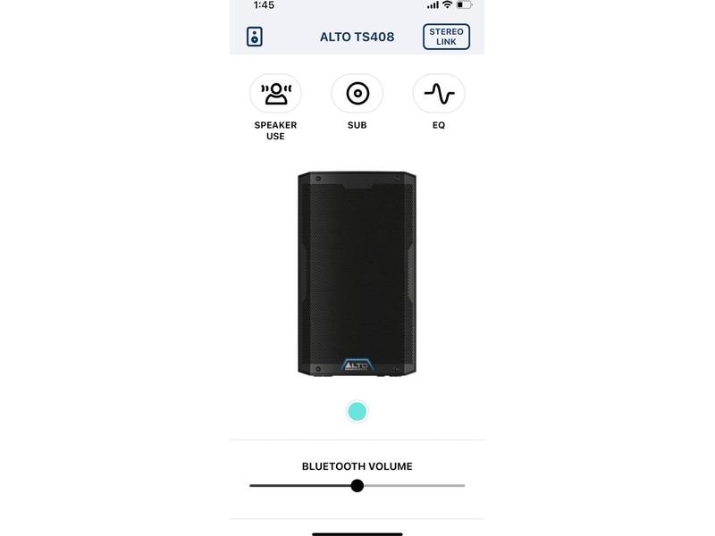 Alto Professional Lautsprecher TS408 – 2000 Watt 2-Wege-Lautsprecher mit Bluetooth, DSP und App-Steuerung