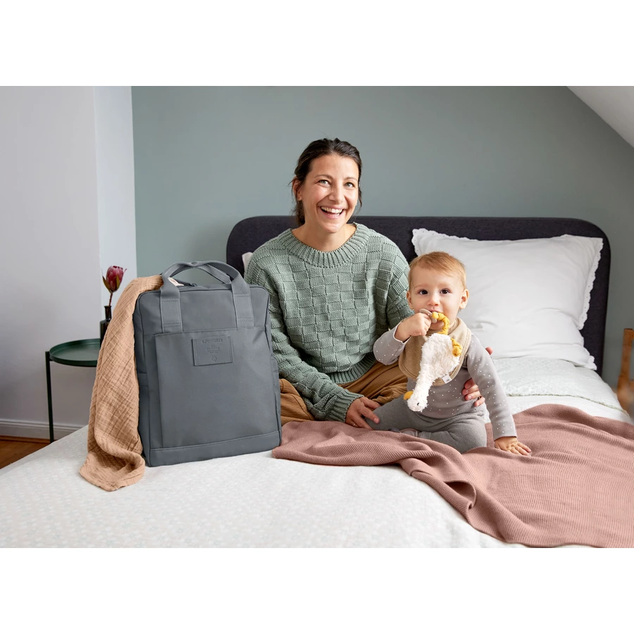 LÄSSIG Wickelrucksack Vividal Backpack anthracite