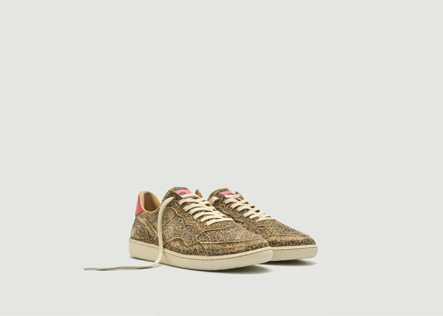 Sneakers basses en cuir Mega T Hidnander