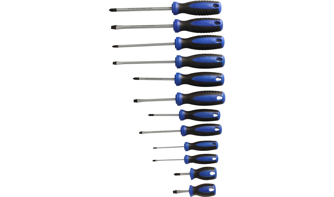 Skruetrækkersæt 12 dele - SP Tools