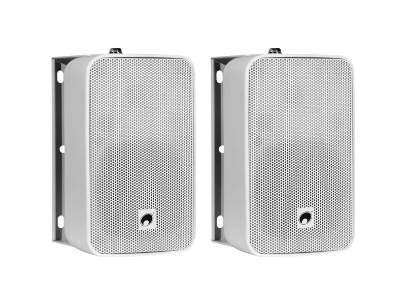 Omnitronic 11036951, 2-vejs, 2.0 kanaler, Ledningsført, 40 W, 75 - 20000 Hz, Hvid