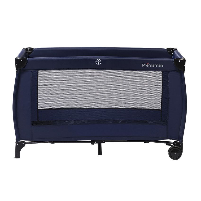 Lit de voyage Top  - Bleu - Ecru