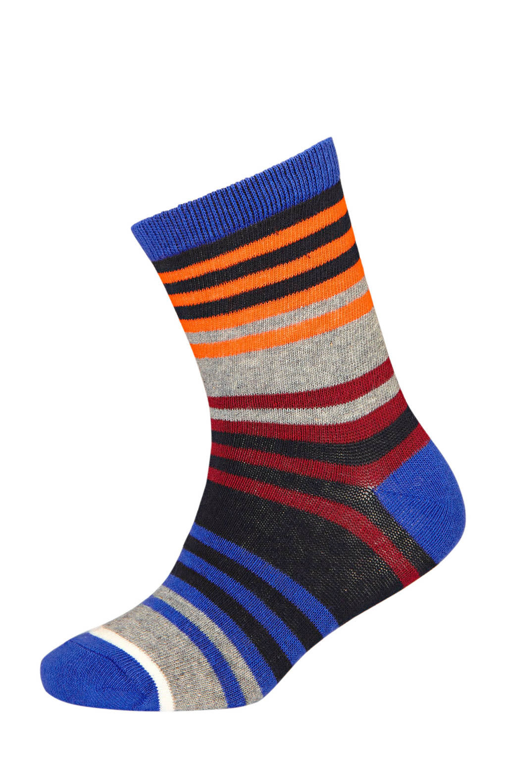 Apollo sokken met all-over print - set van 10 rood