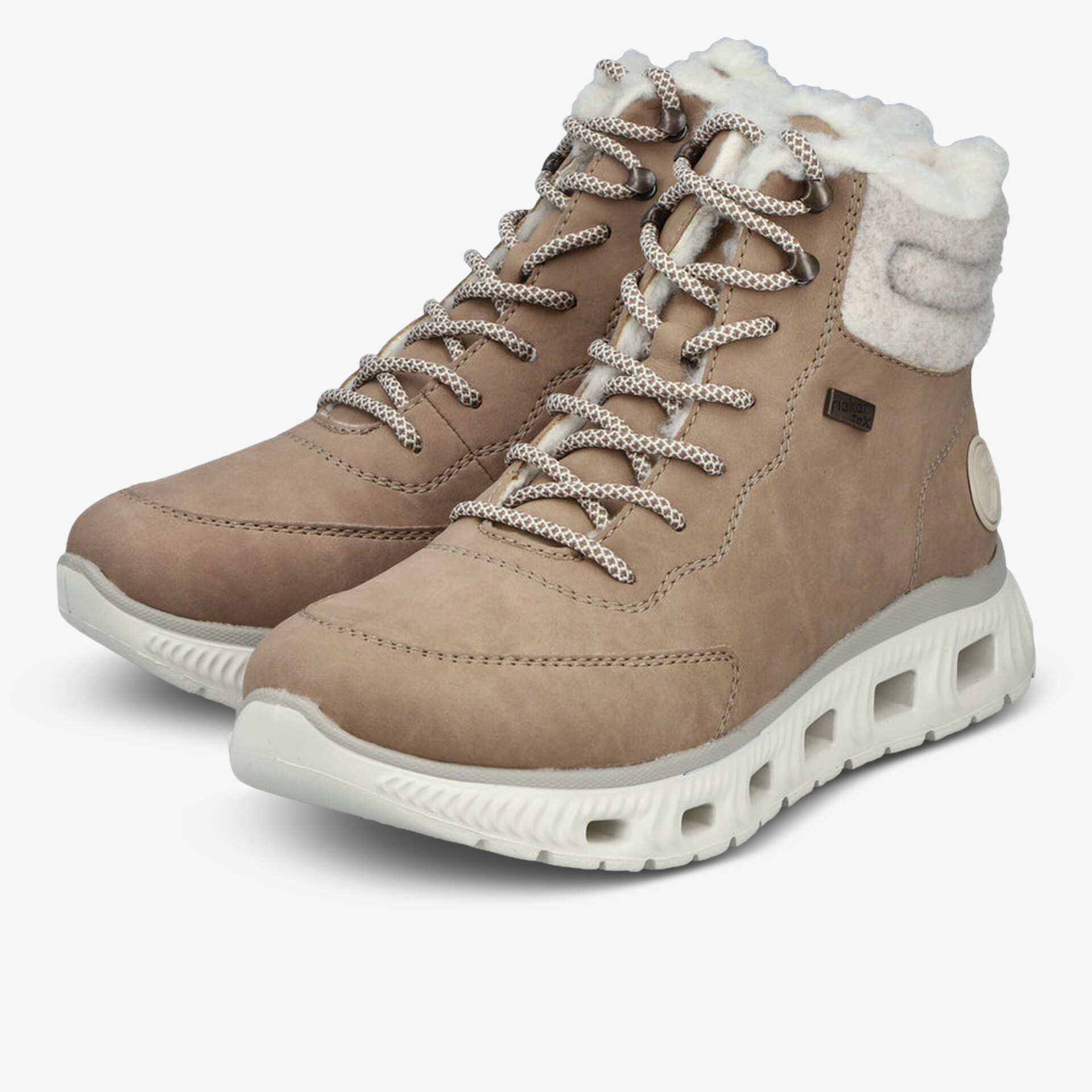 rieker Damen Winter Boots beige