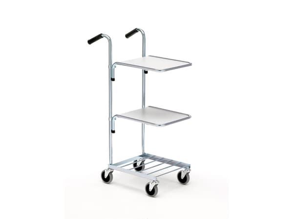Vogn mini med 2 hylder 1065x360x650 mm