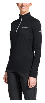 T-Shirt Manches Longues Femme Vaude Larice Light II Noir