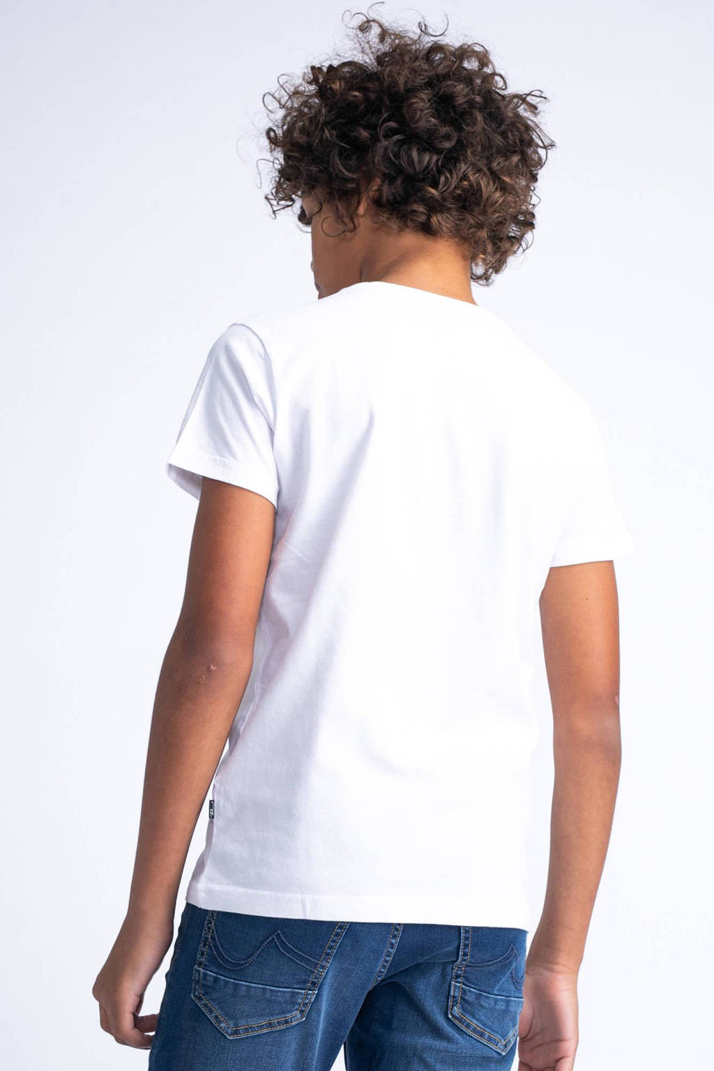 Petrol Industries T-shirt met logo wit