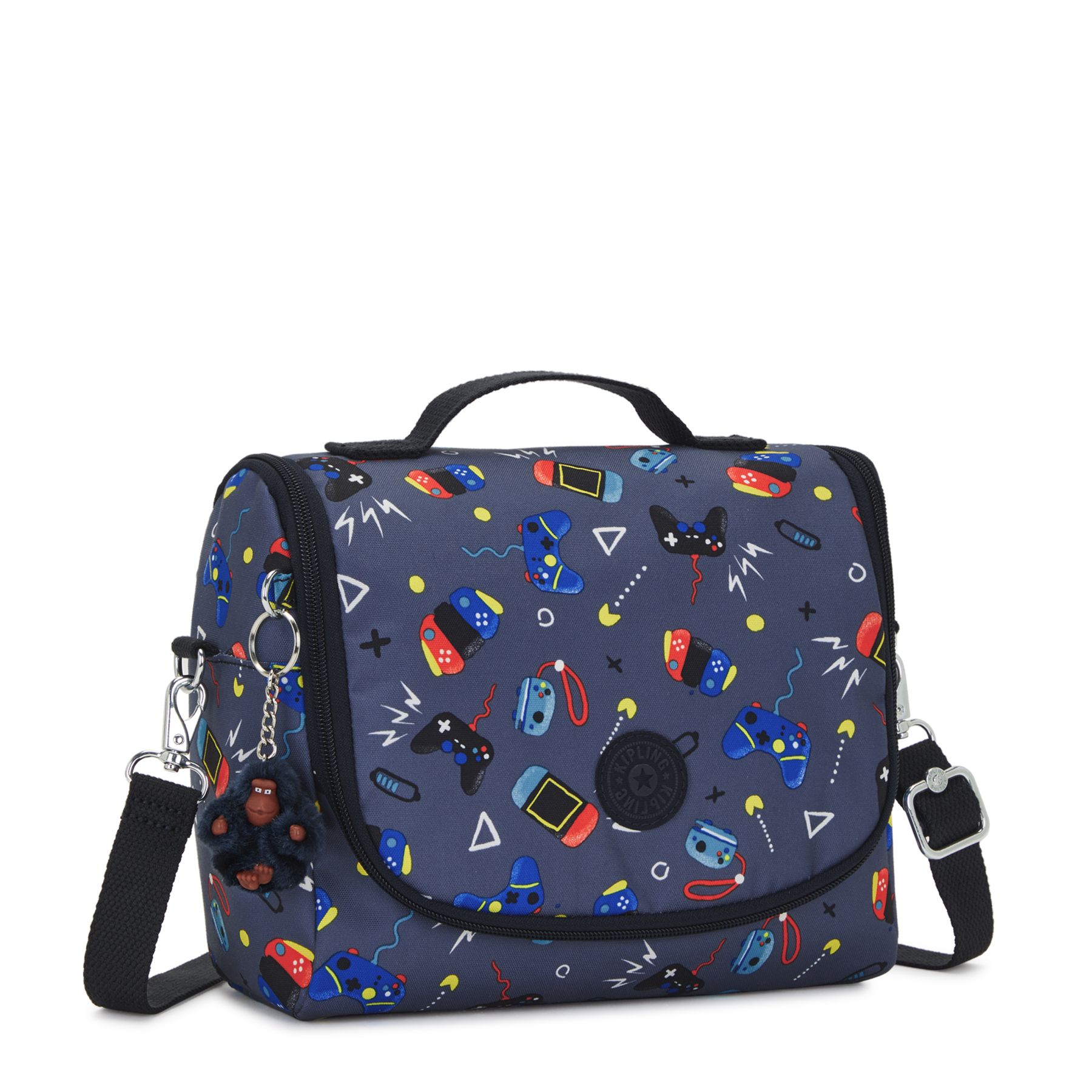 NEW KICHIROU Grand Sac Repas Isotherme avec Manchon pour Valise - Gaming Grey