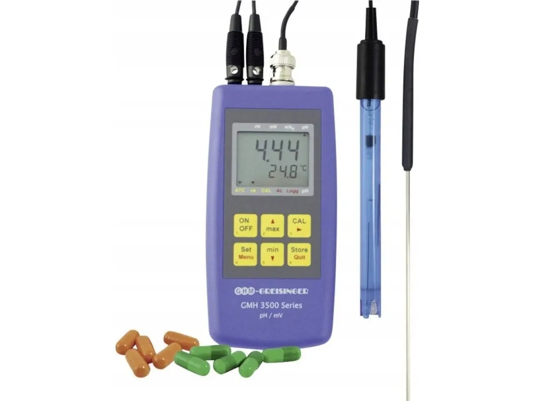 Greisinger GMH 3511 Set Kombi-måleapparat pH-værdi , Redox (ORP), Temperatur