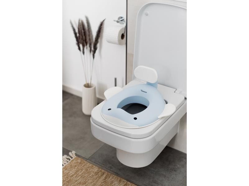 Kindsgut Toilettensitz Wal Hellblau Toilettensitz für Kinder