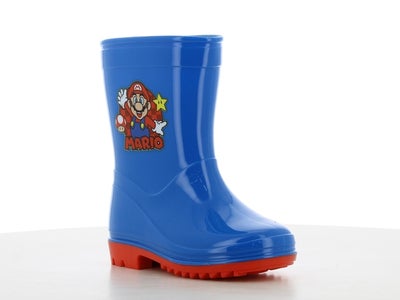 Super Mario Gummistøvler, Cobalt Blue/Red
