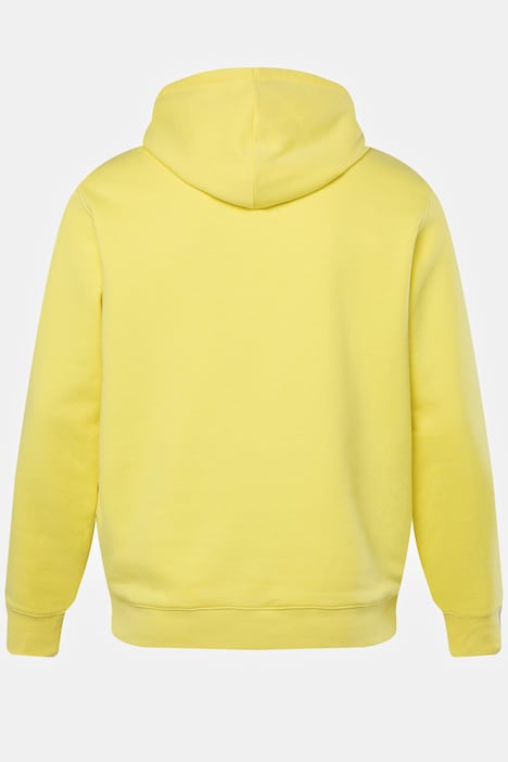 Hoodie, Brust-Print, Kängurutasche, bis 8 XL