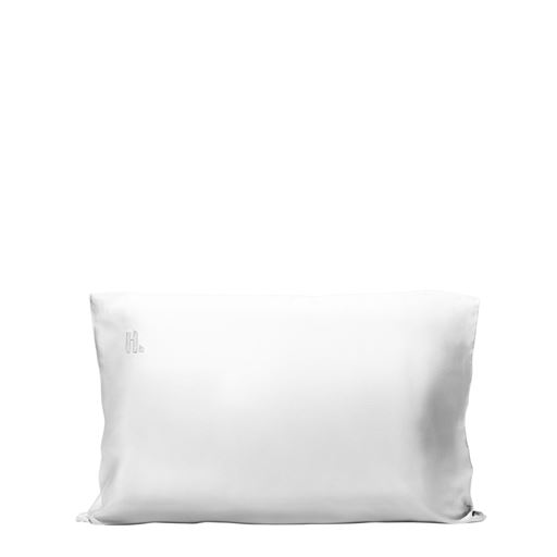 Hairlust Silky Bamboo Pudebetræk, Pearl White, 60x63 cm