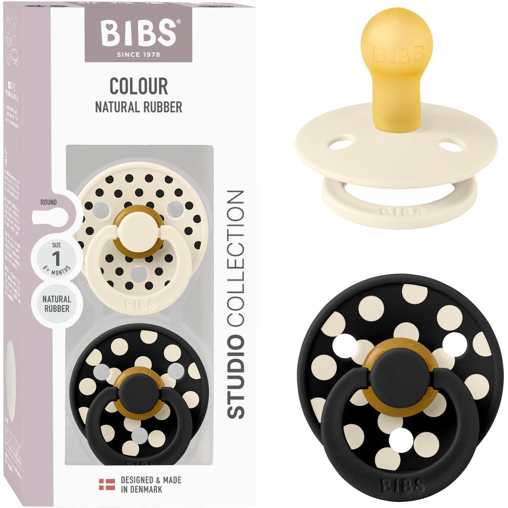 Køb Bibs Ivory/Black Sut Studio Colour 2-Pak Polka Latex