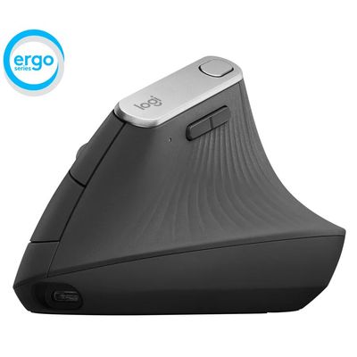 Logitech MX Vertical - souris sans fil ergonomique - gris