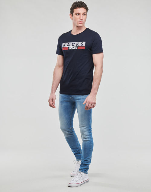 Jack & Jones - JJECORP LOGO TEE SS O-NECK - Marine