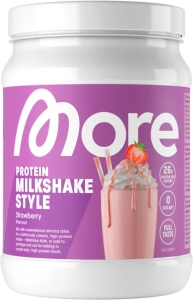 More Nutrition Protein Milkshake Style Strawberry, 360 g