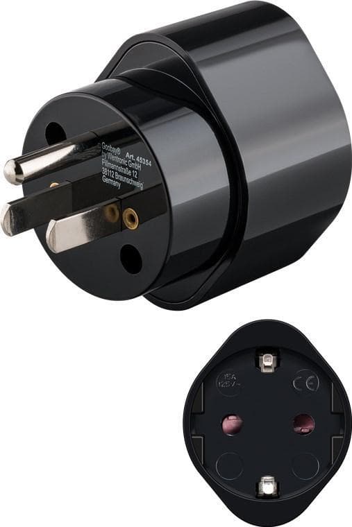 Goobay Netadapter US/Japan, sort