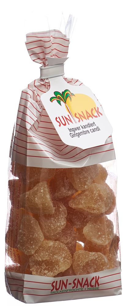 SUN SNACK Ingwer<br>250 g, Beutel, kandiert