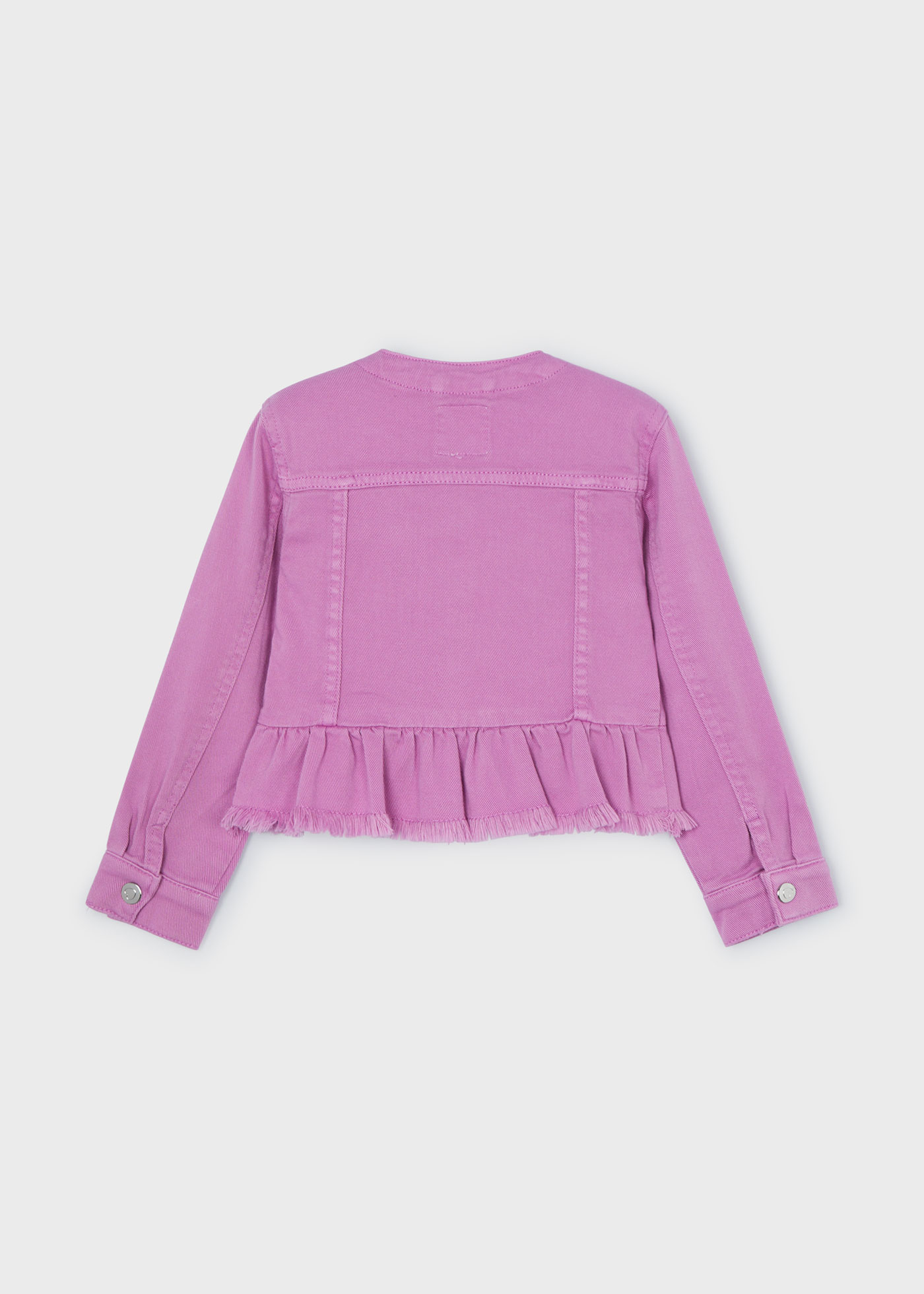 Jaqueta feminina Better Cotton com babados, Apple