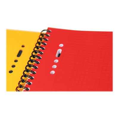 Oxford Activebook - Cahier à spirale A5 - 160 pages - petits carreaux (5x5 mm)