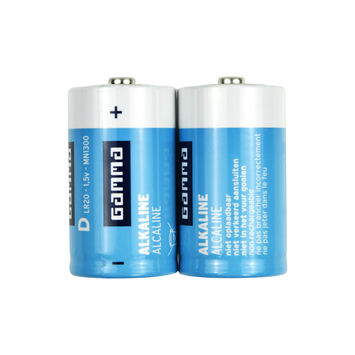 GAMMA Batterij Alkaline D 2 stuks