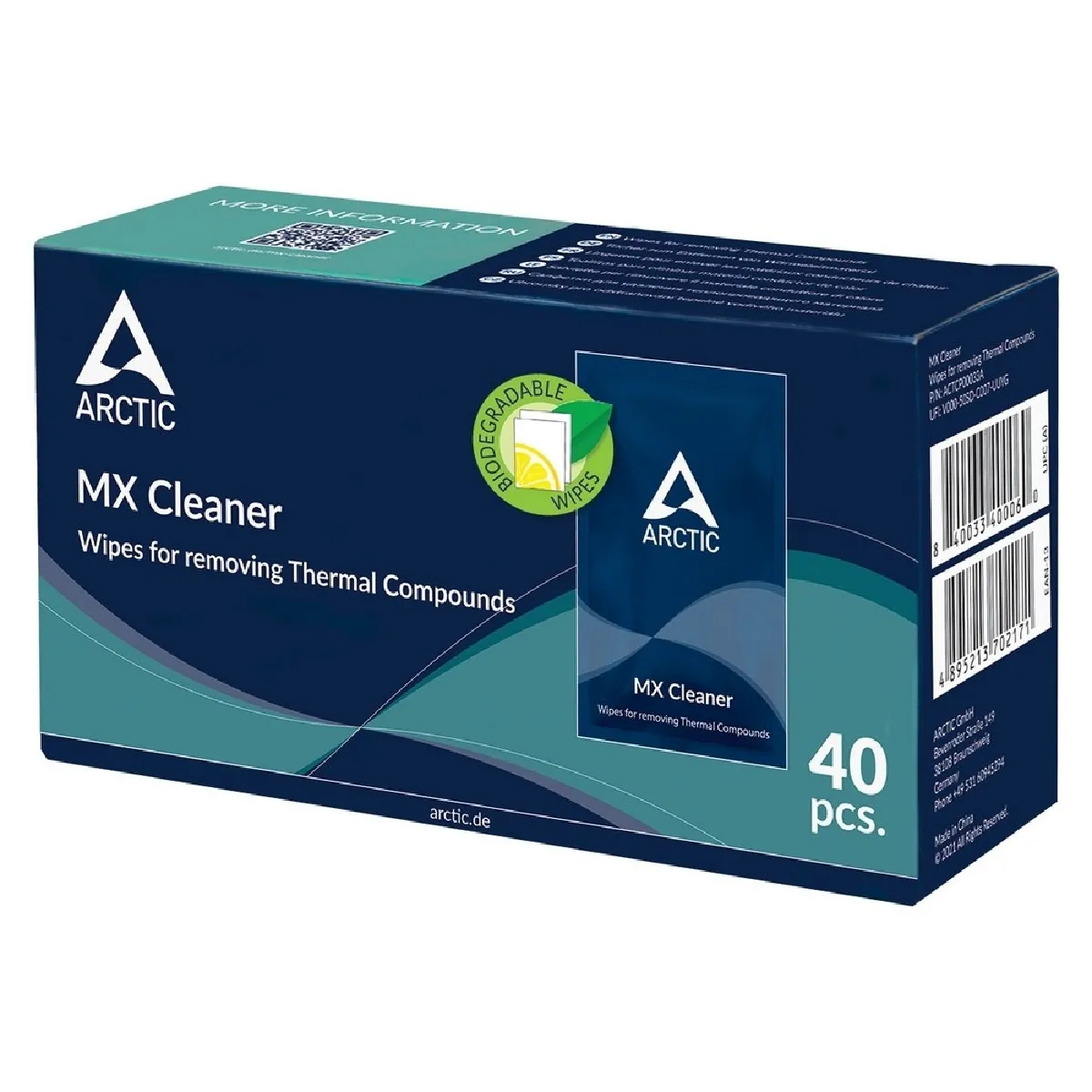 Arctic MX Cleaner - Lingettes Panda thermique