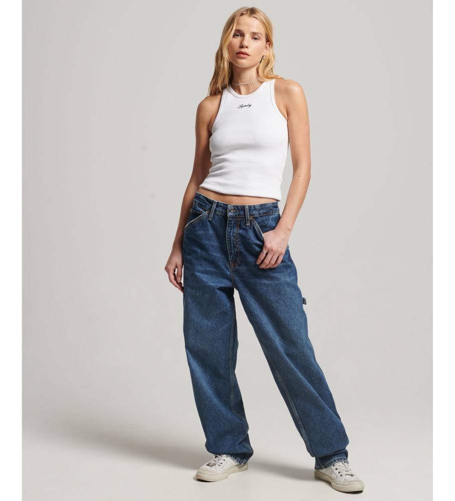 Regata Superdry Essential, branca