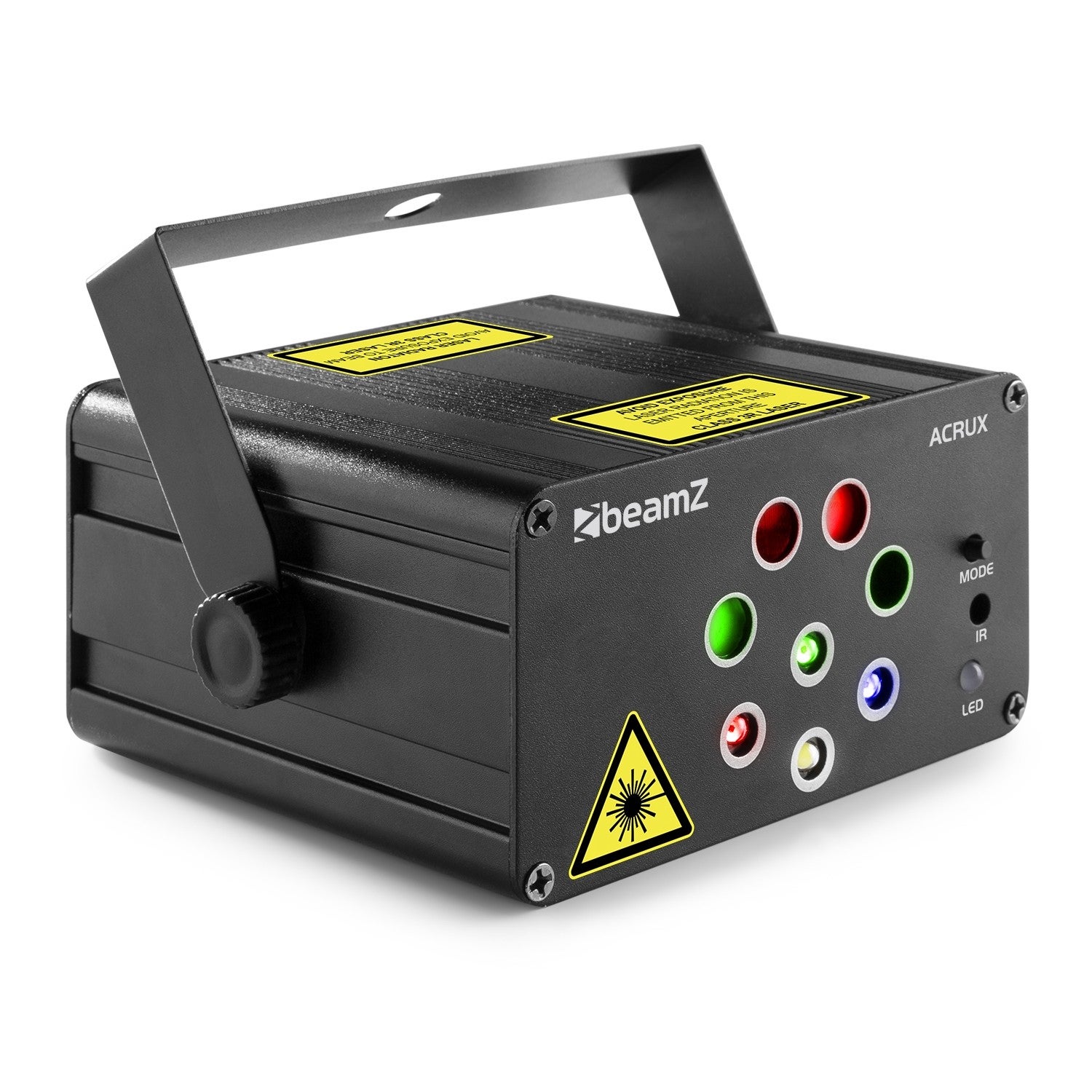 BeamZ Acrux Quatro R/G party laser systeem met RGBW LED's