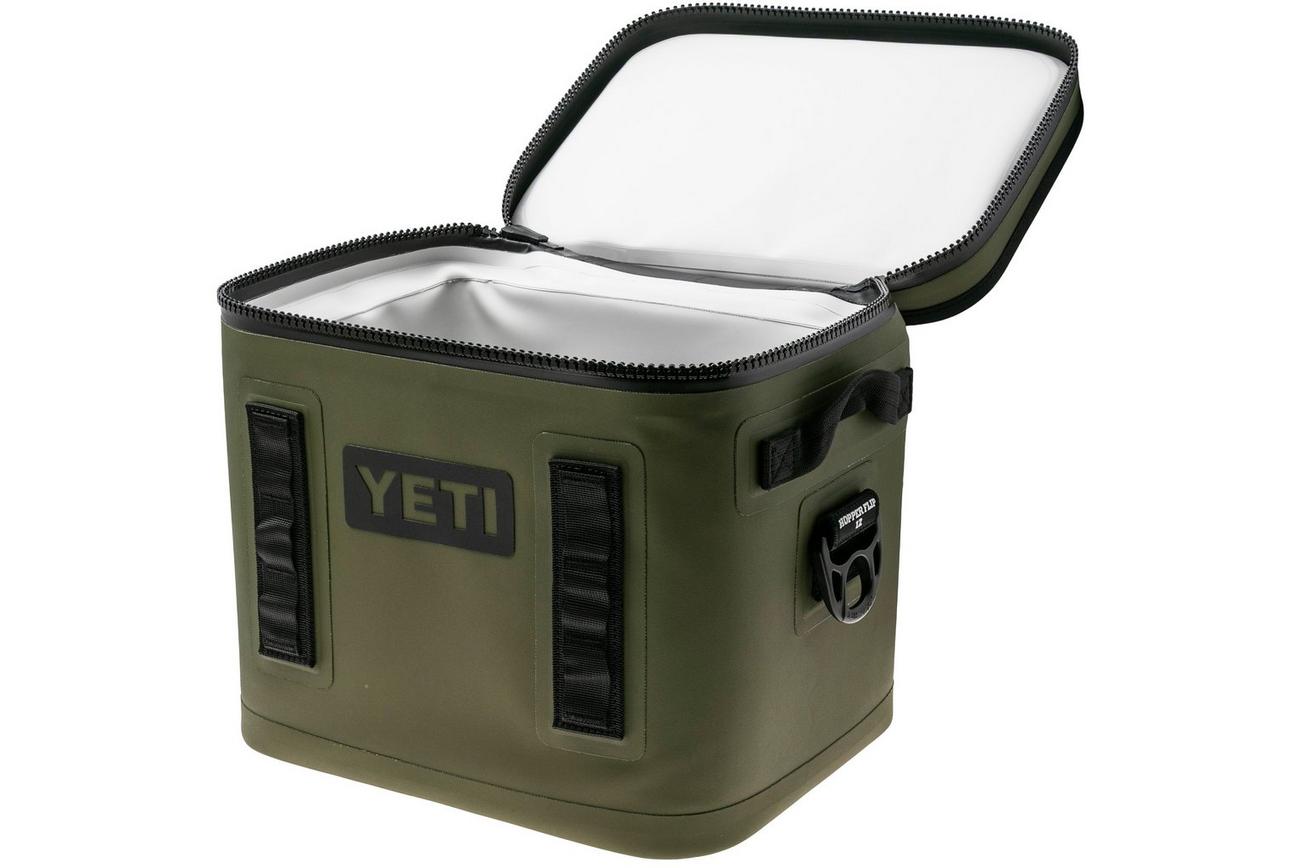 Yeti Hopper Flip 12L Cooler Bag, Olive Green, koeltas met schouderband