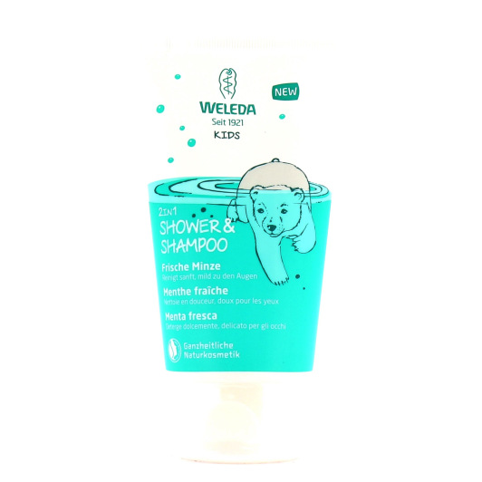 Crème de Douche 2 en 1 Enfants Menthe fraîche