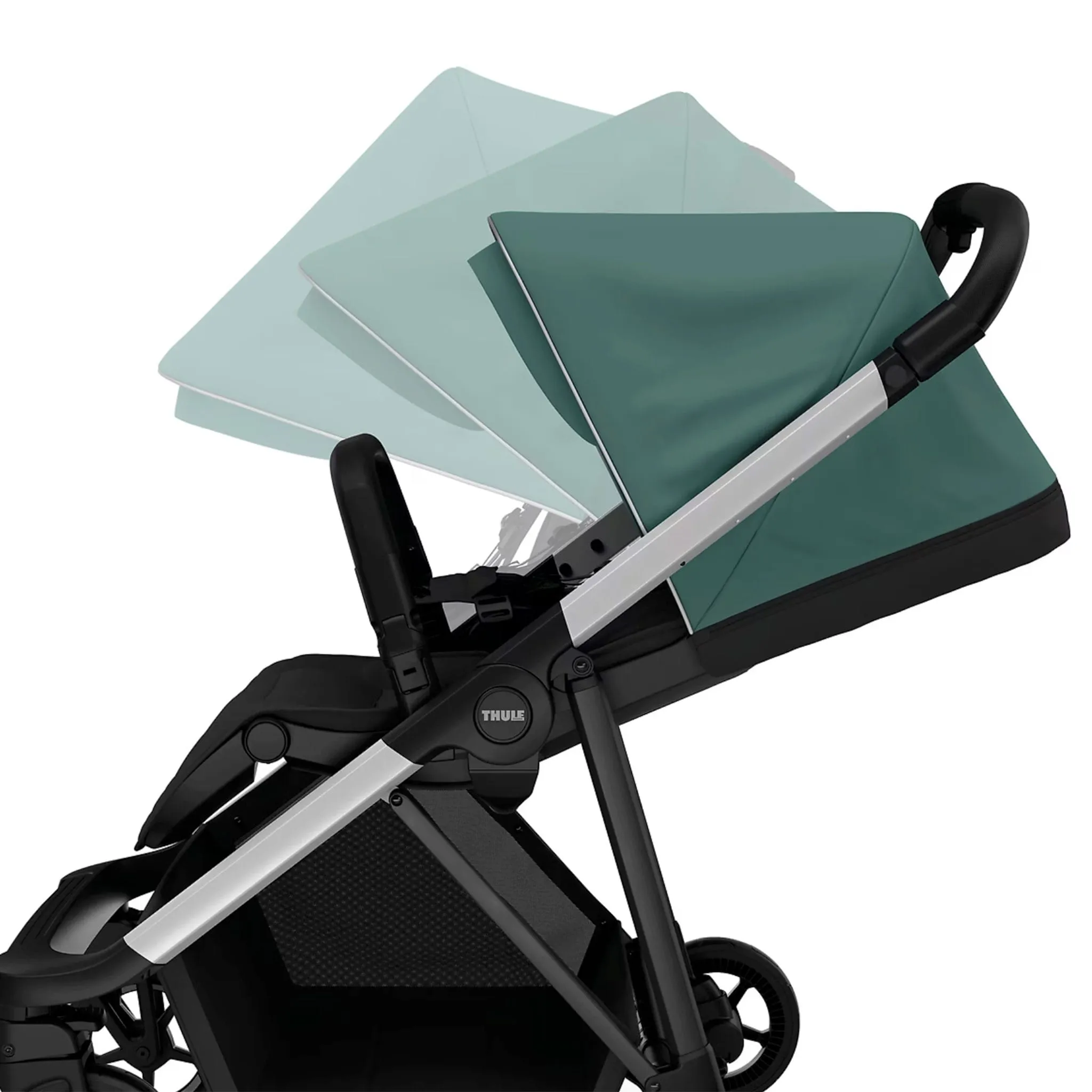 Thule Poussette Shine - Aluminium  Mallard Vert
