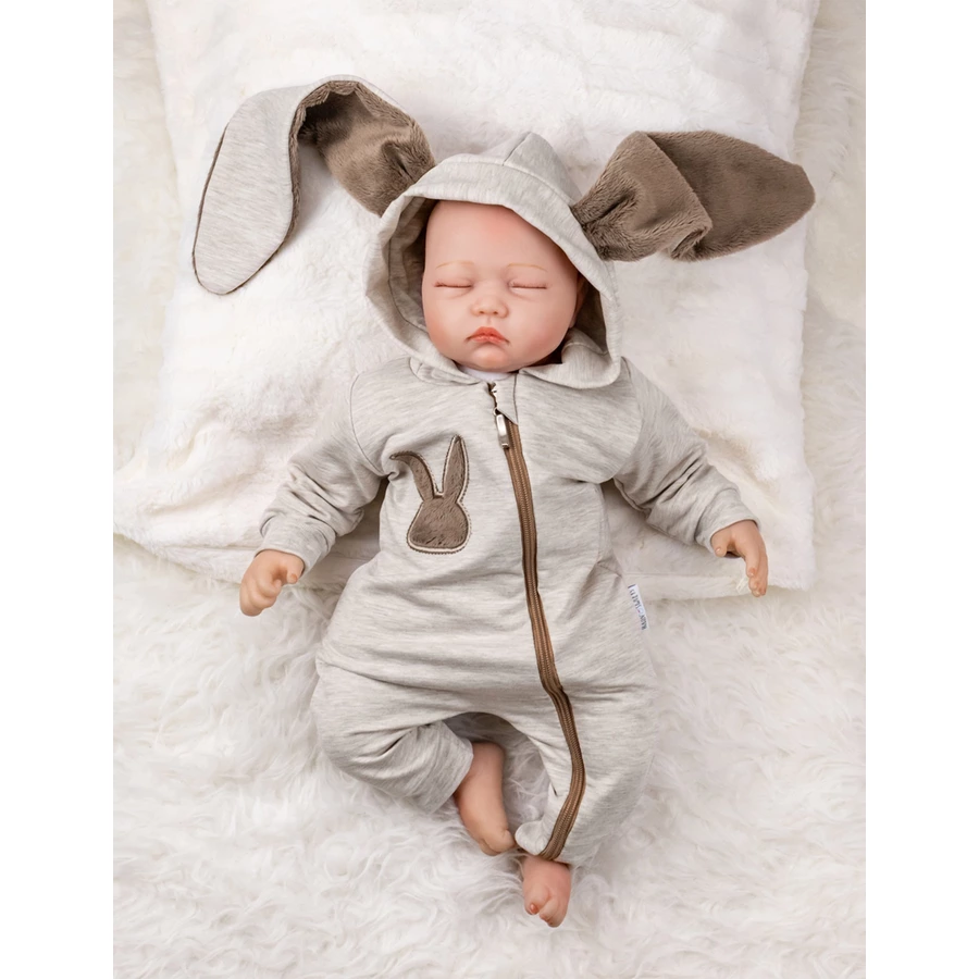Baby Sweets Tieroverall Lieblingsstücke grau braun