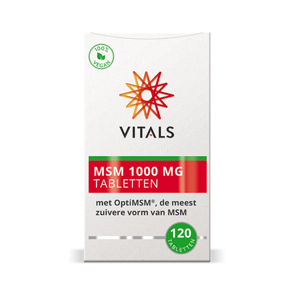 Vitals Msm 1000mg120 tabletten