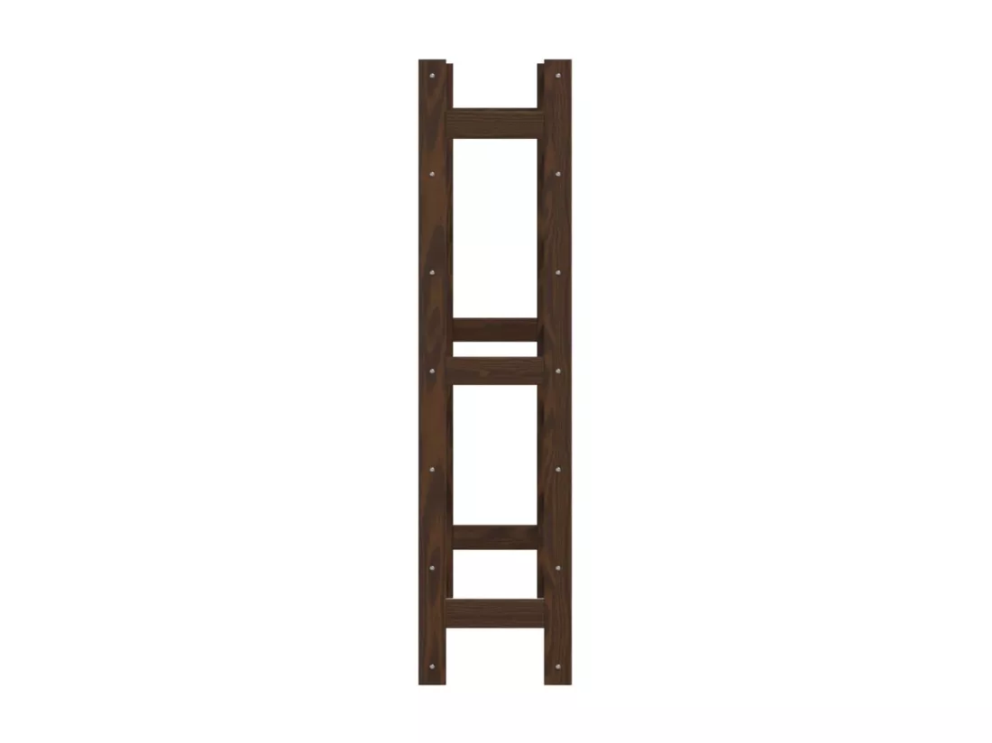 Prolenta Premium - Casier à bouteilles pour 42 bouteilles marron bois pin solide