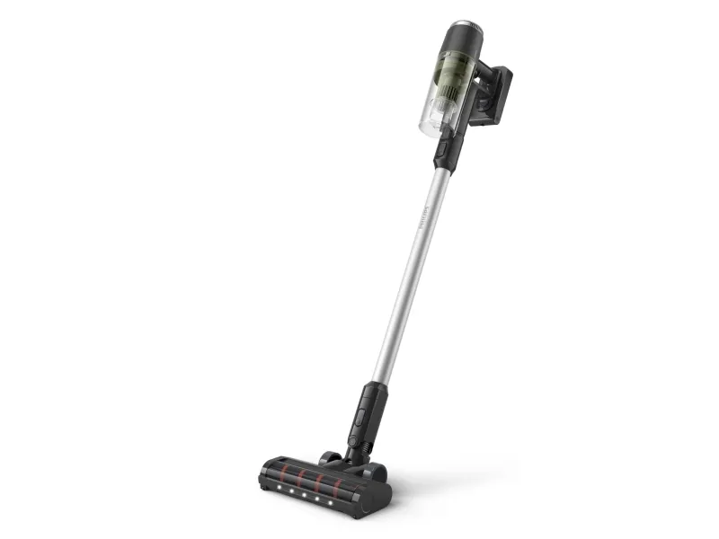 Philips 3000 Series XC3033 - Støvsuger - pind/håndholdt (2-i-1) - uden pose - ledningsfri - olivengrøn - 1 batteri, inkluderet oplader