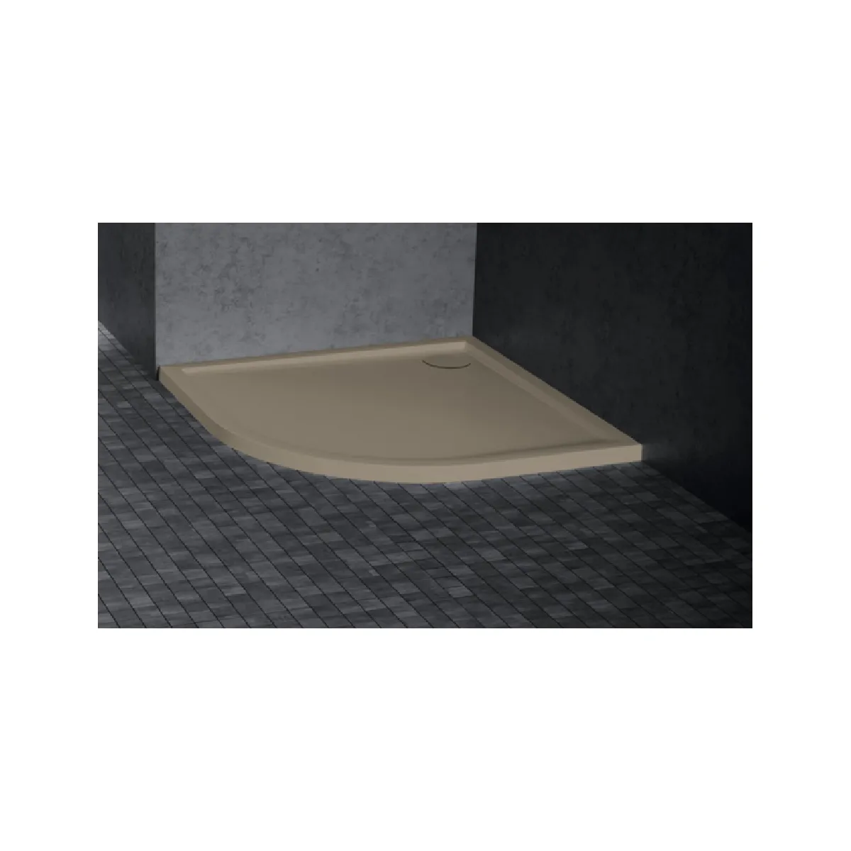 Novellini Victory - Beige 80x80 cm