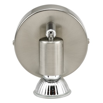 GAMMA opbouwspot Amalfi 1-lichts nikkel