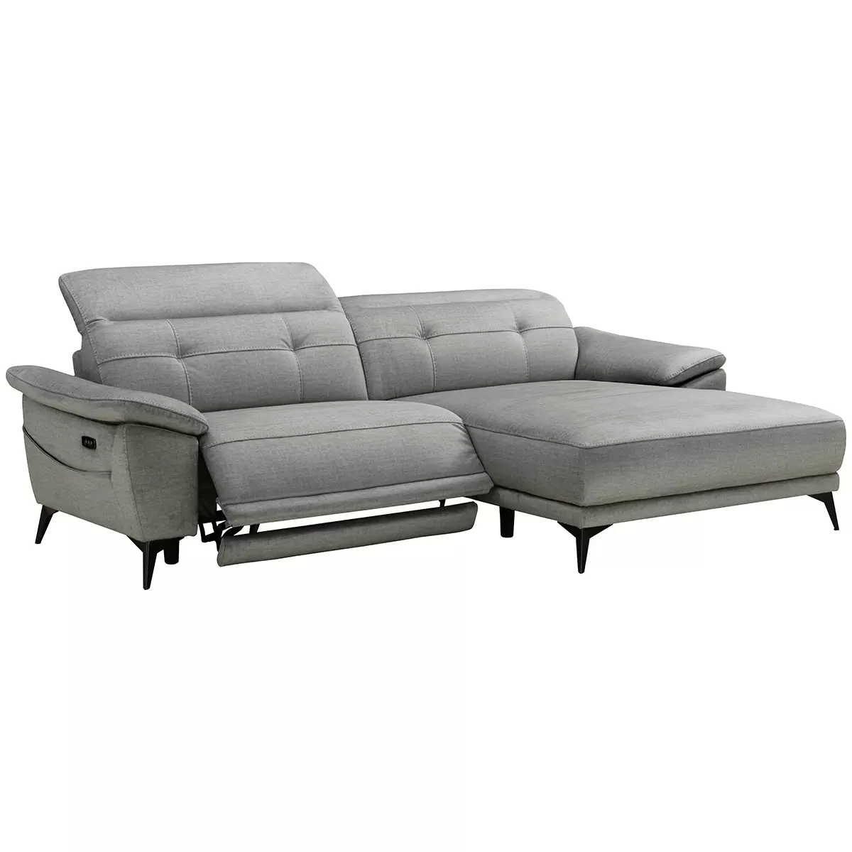 Ecksofa Bonn Grau