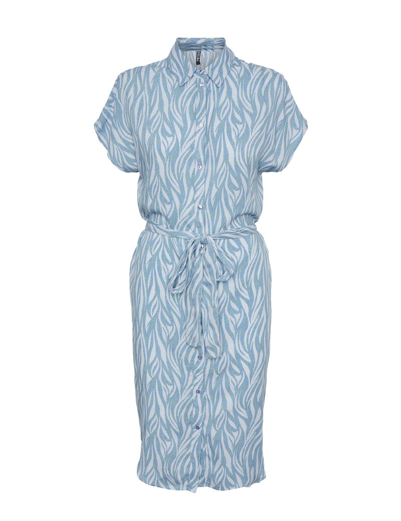 PIECES ROBE CHEMISE NYA IMPRIMÉ BLEU