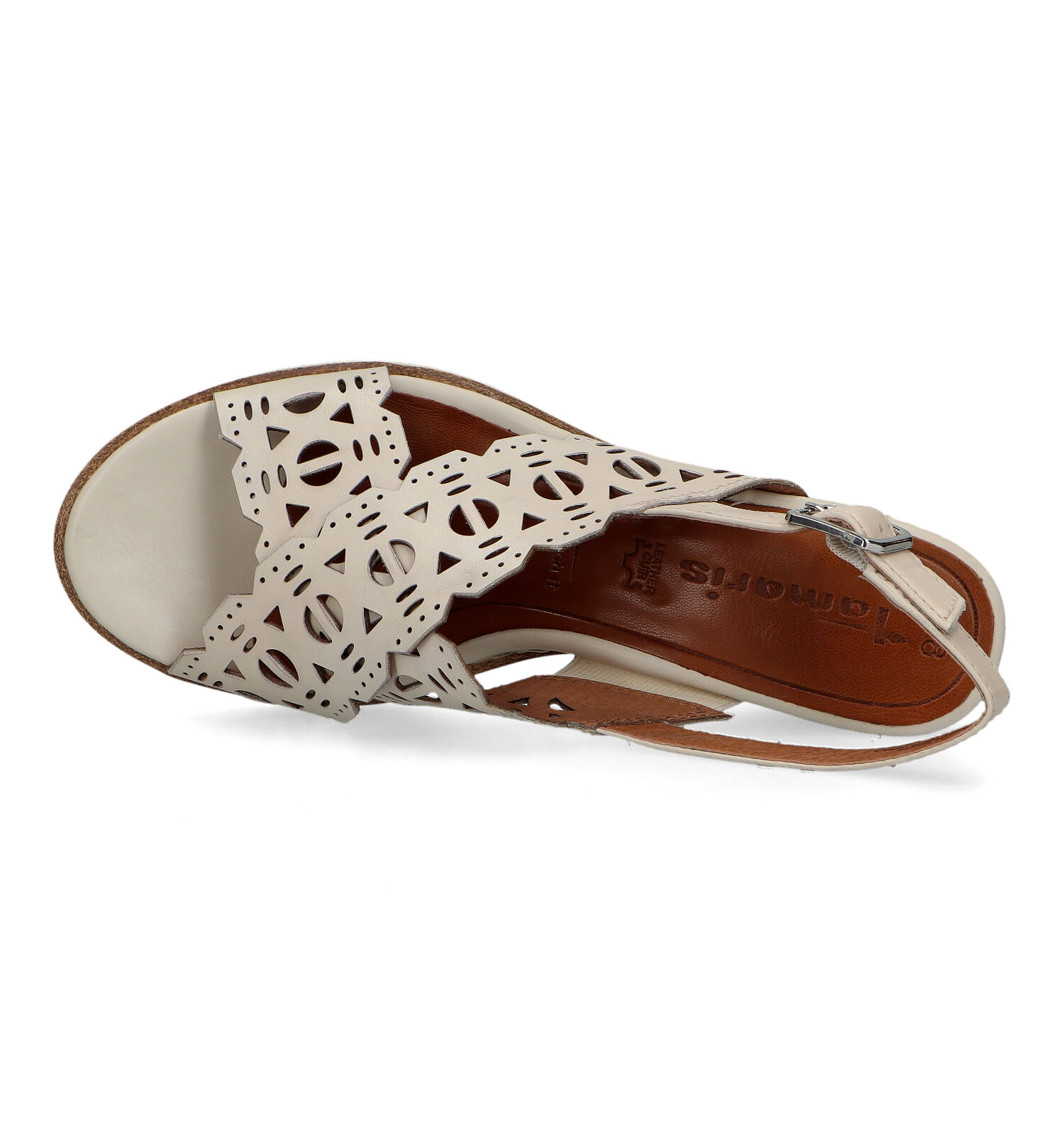 Sandalen beige
