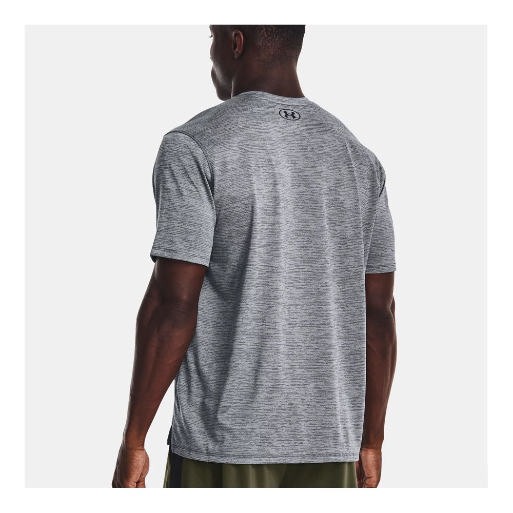 Under Armour UA TECH VENT - Maillot Homme pitch gray/black