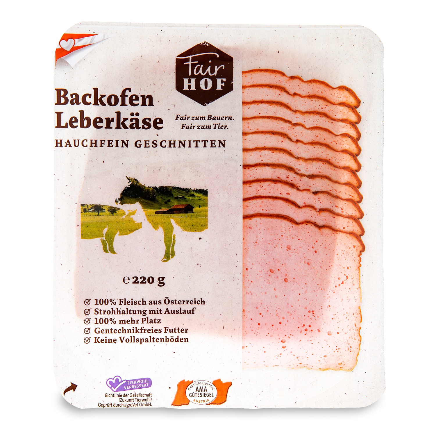 FairHOF Leberkäse 220 g