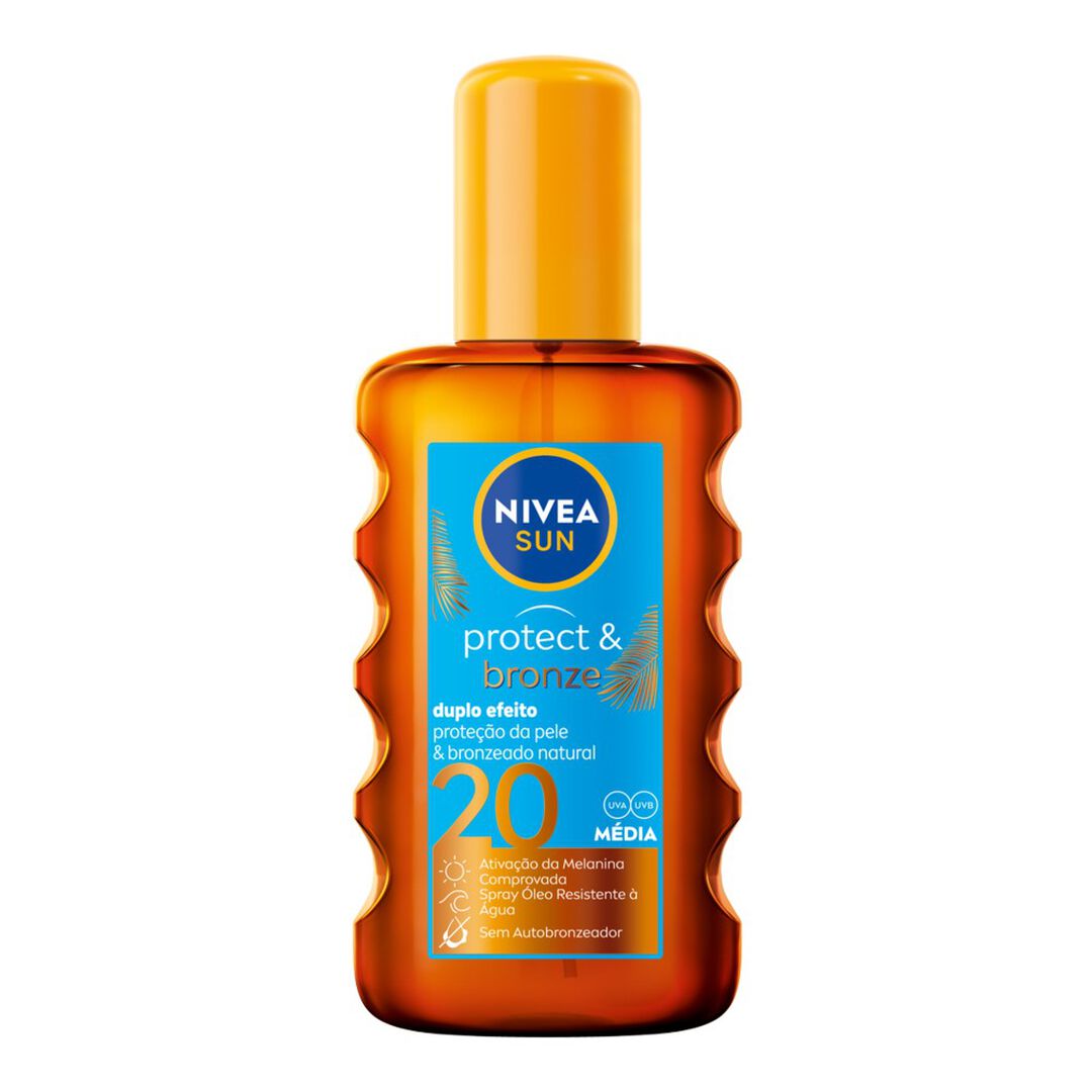 NIVEA  Nive Sun - Protect & Bronze FP20 Spray Óleo - 200ml