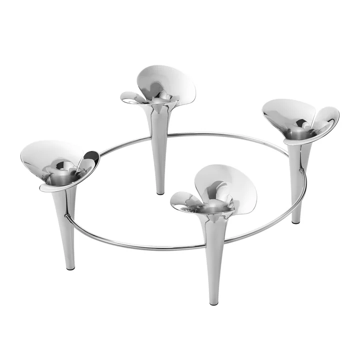 Georg Jensen - Bloom Botanica Kerzenhalter, Edelstahl