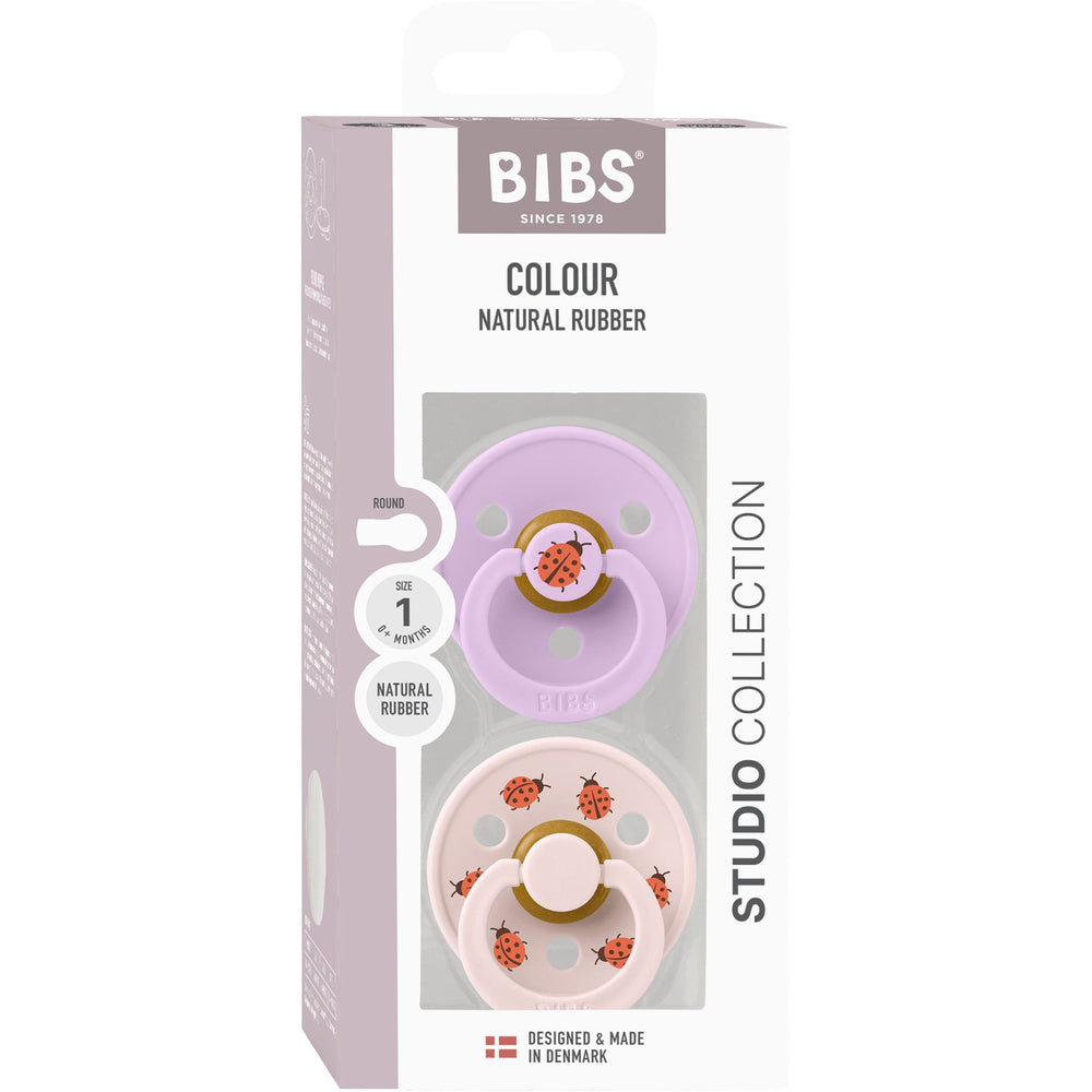 Køb Bibs Sky Mix Sut Studio Colour Ladybug Latex 2-Pak