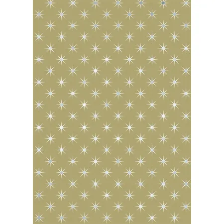 Heyda Bastelkarton Holostern, A4, 200g, gold