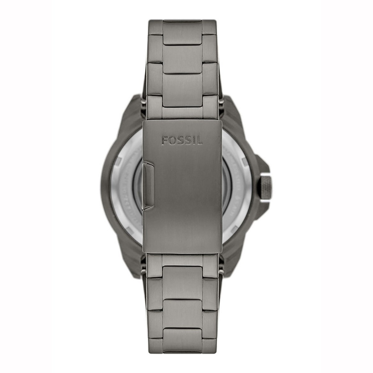 Montre automatique Fossil Bronson acier anthracite