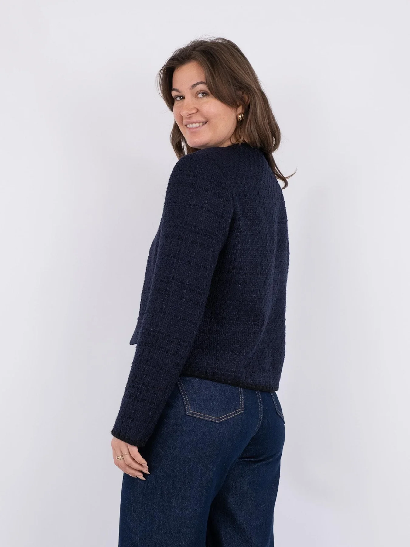 Neo Noir Helina Heavy Boucle Jacket